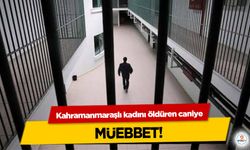 Kahramanmaraşlı kadını öldüren caniye müebbet!
