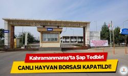 Kahramanmaraş’ta Şap Tedbiri: Canlı Hayvan Borsası Kapatıldı!
