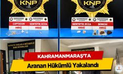 Kahramanmaraş’ta Aranan Hükümlü Yakalandı: 10 Yıl Hapis Cezası Bulunuyordu