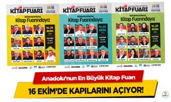 Anadolu’nun En Büyük Kitap Fuarı 16 Ekim’de Kapılarını Açıyor!