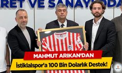 Mahmut Arıkan’dan İstiklalspor’a 100 Bin Dolarlık Destek!