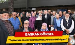 Başkan Görgel; “Yaşlılarımıza Yönelik Çalışmalarımızı Artırarak Sürdürüyoruz”