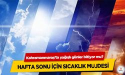 Kahramanmaraş’ta yağışlı günler bitiyor mu? Hafta Sonu İçin Sıcaklık Müjdesi