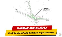 Tömek Kavşağı’nda Trafiği Rahatlatacak Projeye Start Verildi!
