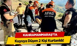 Kahramanmaraş’ta Kuyuya Düşen 2 Kişi Kurtarıldı