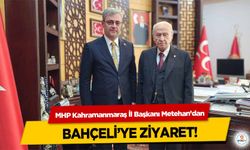 MHP Kahramanmaraş İl Başkanı Metehan’dan Bahçeli’ye Ziyaret!