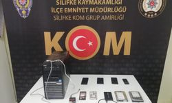 Silifke’de kaçak cep telefonu operasyonu