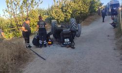 Mersin'de duvara çarpan traktörün sürücüsü öldü