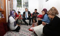 Başkan Yılmaz’dan yeni doğan bebeklerin ailesine ziyaret