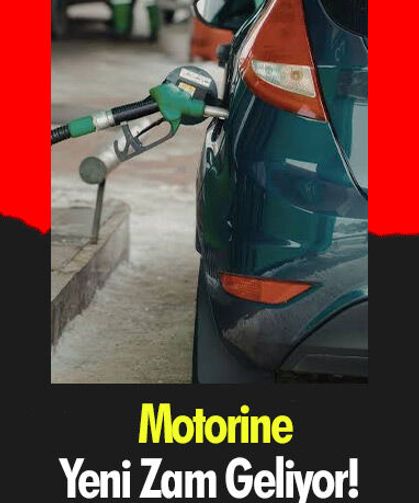 Motorine Yeni Zam Geliyor!