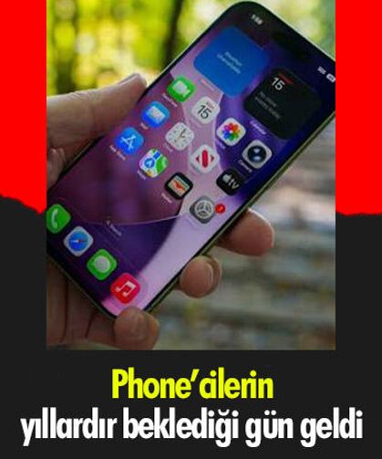 Phone’cilerin yıllardır beklediği gün geldi