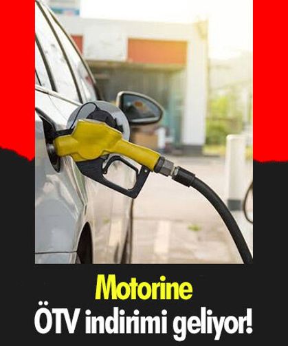 Motorine ÖTV indirimi geliyor!