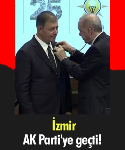 İzmir AK Parti'ye geçti!