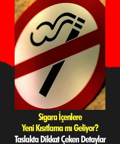 Sigara İçenlere Yeni Kısıtlama mı Geliyor? Taslakta Dikkat Çeken Detaylar