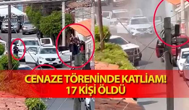 Cenaze töreninde katliam! 17 kişi öldü