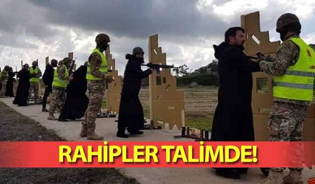 Rahipler talimde!