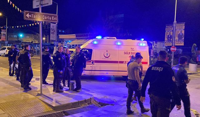 Silahların çekildiği olayda 2'si polis 10 yaralı