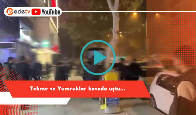 Yumruklar konuştu