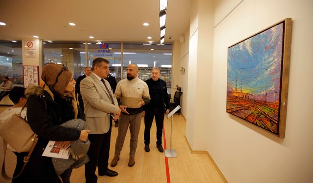 SANKO Sanat Galerisi’nde “Araftaki An-Lar” Temalı Resim Sergisi