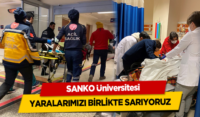 SANKO Üniversitesi Hastanesi’nde 474 Depremzede Yataklı Tedaviye Alındı, 97’si Ameliyat Edildi