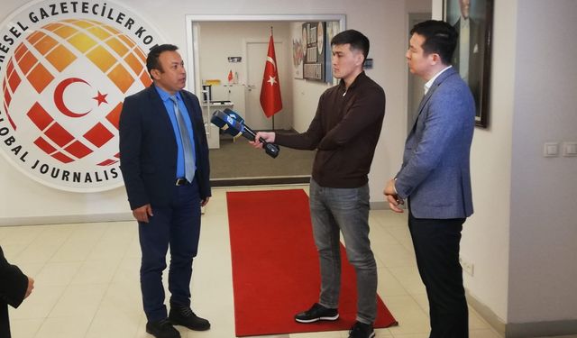 Kazakistanlı gazetecilerden KGK ziyareti