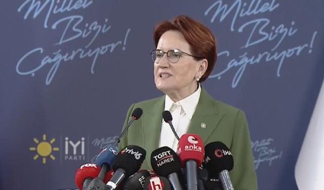 Meral Akşener'den olay açıklama, ‘İYİ Parti kıskaca alınmıştır, buna boyun eğmeyiz’