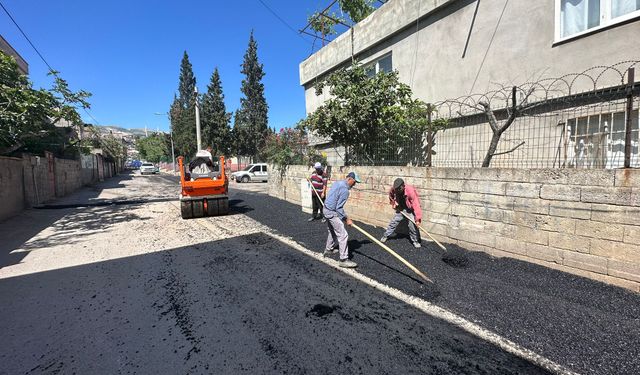 Dulkadiroğlu’nda Asfalt Çalışmaları Devam Ediyor