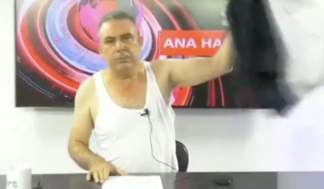 Sunucu, 'Hatay'ın sesini duyurmak için soyundu!