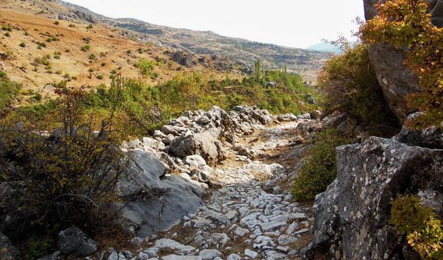 Kahramanmaraş'taki kervan yolu zamana tanıklık etmiş!