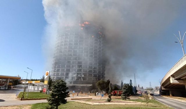 Gaziantep'te korkutan yangın!