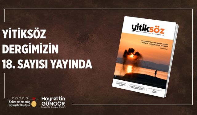 Yitiksöz’ün Yeni Sayısı yayında!