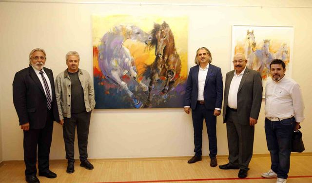 SANKO Sanat Galerisi’nde “Bakışlar” Temalı Resim Sergisi