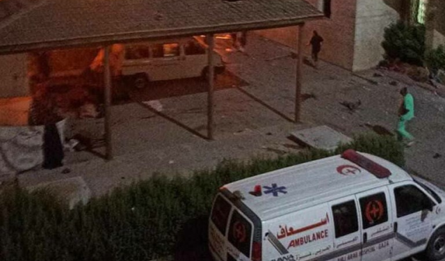 İsrail, hastane vurdu! En az 500 kişi hayatını kaybetti