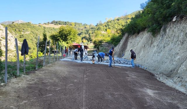 Andırın Kırsalında yol yenileme tamamlandı!