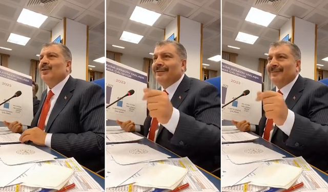 Hekim göçü soruldu, Bakan Koca para işareti yaptı!