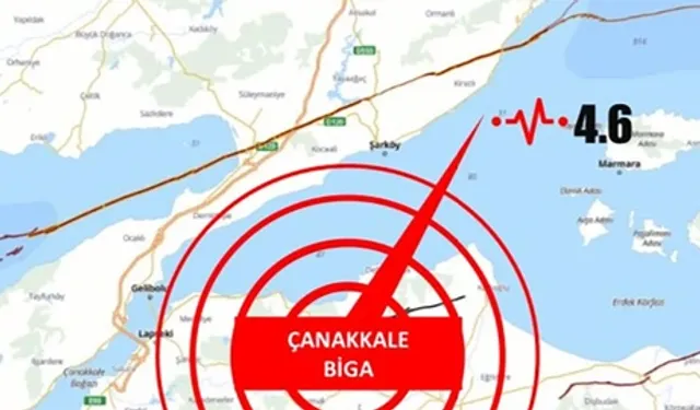 Çanakkale'de deprem korkusu!