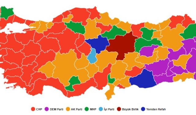 Hangi parti kaç belediye kazandı?