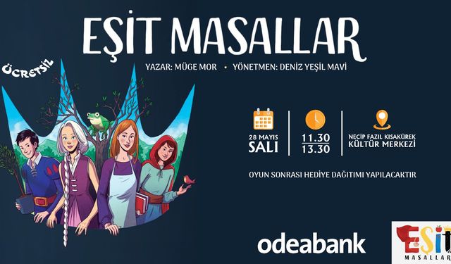 “Eşit Masallar” Gösteri Minik İzleyicilerinin Karşısına Çıkacak