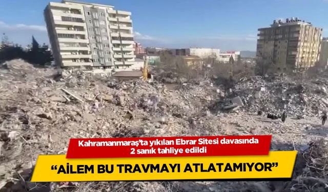 Ebrar Siteleri davası için tahliye kararı: Diğer davalar yüzünden serbest kalamayacaklar