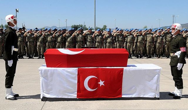 Irak’ın Kuzeyinde bir askerimiz şehit oldu!