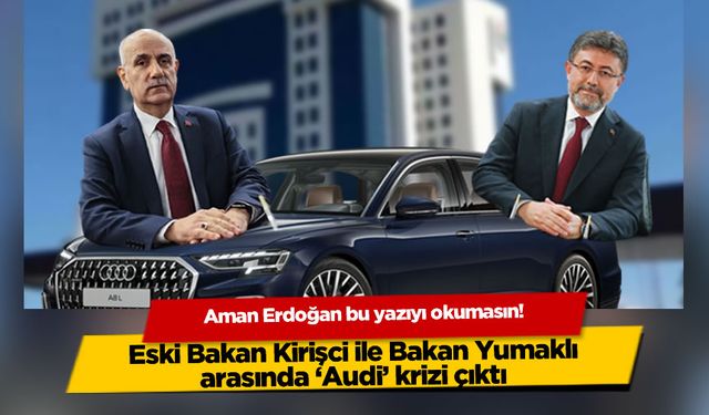 Tarım Bakanlığı’nda Audi Krizi: Eski ve Yeni Bakan Karşı Karşıya