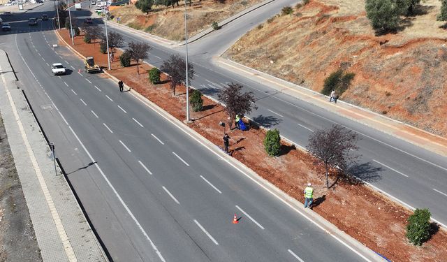 Kahramanmaraş Turgut Özal Bulvarı Yeşilleniyor!