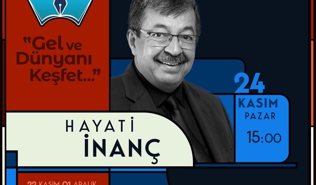 Kitap Fuarı’nda Pazar Günü Edebiyat Şöleni yaşanacak!