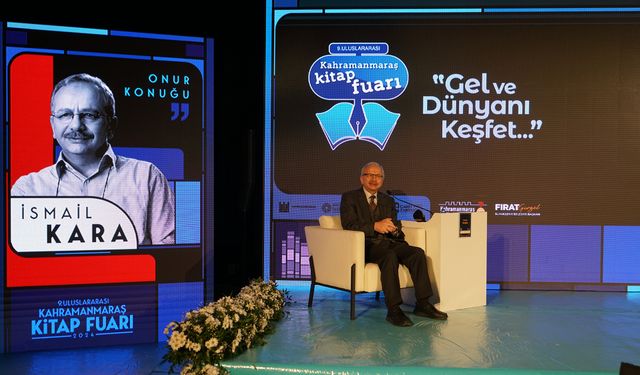 İsmail Kara, KAFUM’da Edebiyatseverlere Seslendi