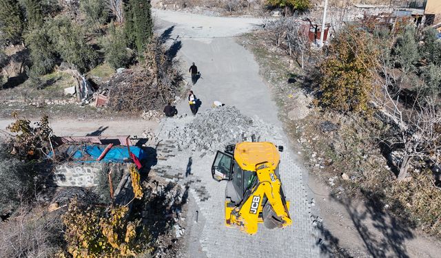 Pazarcık Kırsalında Ulaşım konforu artıyor!