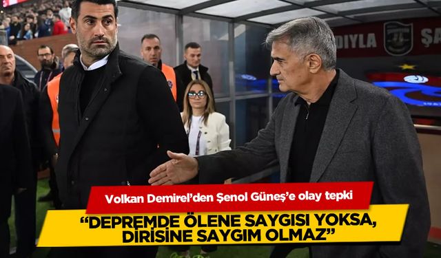 Volkan Demirel'den Şenol Güneş'e Soğuk Mesafe