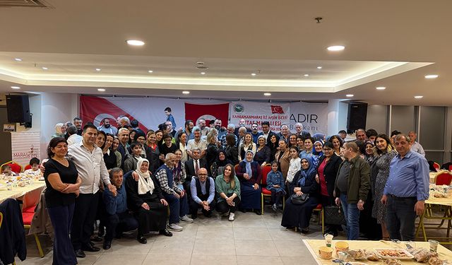 İstanbul’da Afşin Arıtaşlılar İftar Sofrası Kurdu!