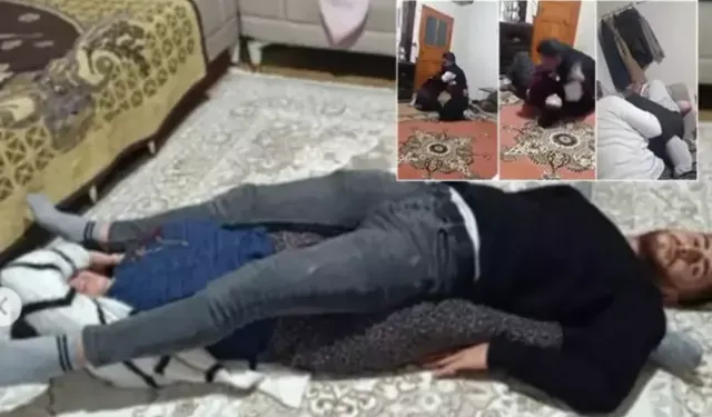 Damat-kayınvalide yasak aşkında olay görüntüler!