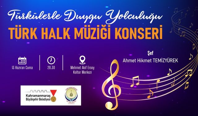 Müzikseverler Türkülerle Duygu Dolu Bir Yolculuğa Çıkacak!