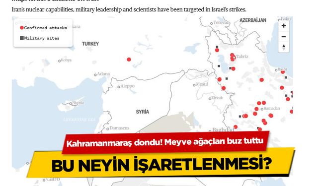 Bölgesel gerilimin odağı Kahramanmaraş mı? O haritadaki işaret kafaları karıştırdı